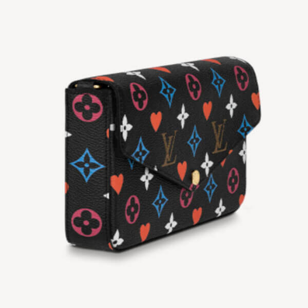 ルイヴィトン ゲームオン 偽物 ショルダーバッグ ヴィトン GAME ON 21Cruise 新作 ポシェットフェリシー M80232